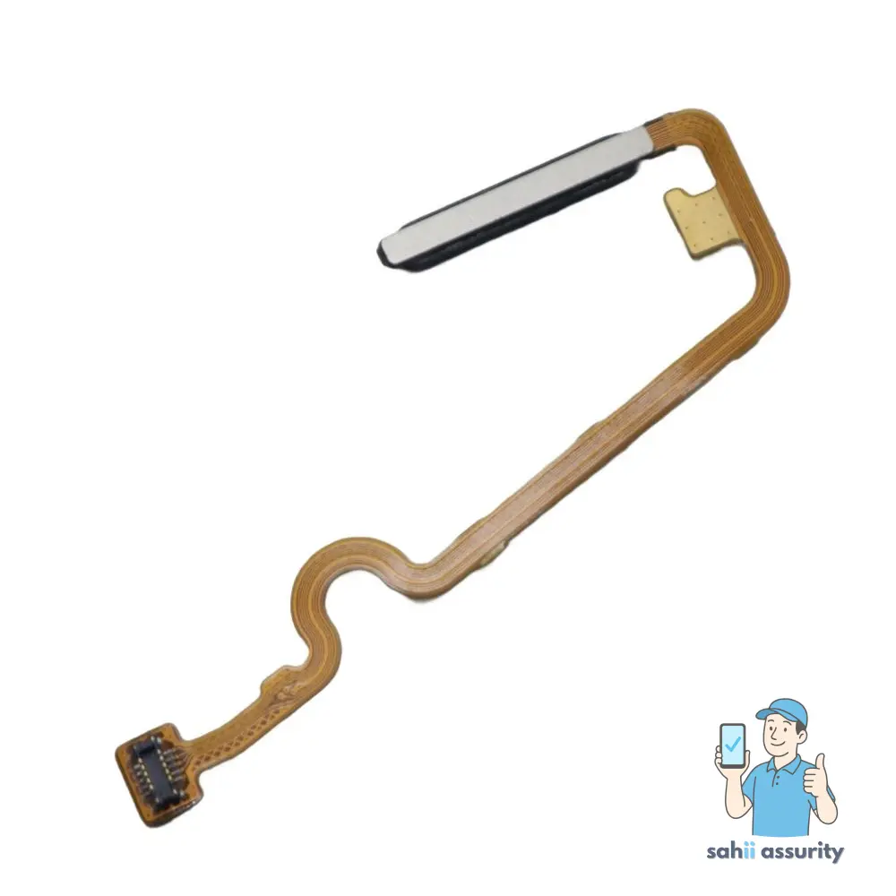 Fingerprint Sensor with Flex Cable for Tecno Pova 3 Black thumbnail